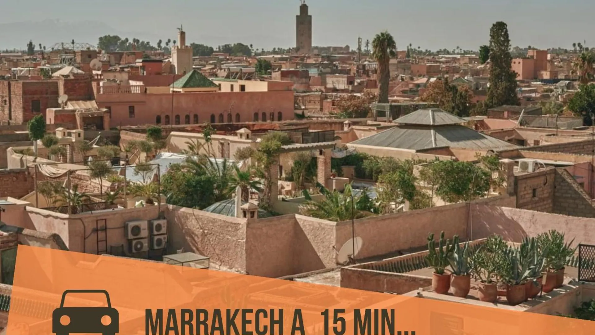 La Villa Houda Piscine Parking Prive 15 Min Marrakech - Ark Realty Marrakesh