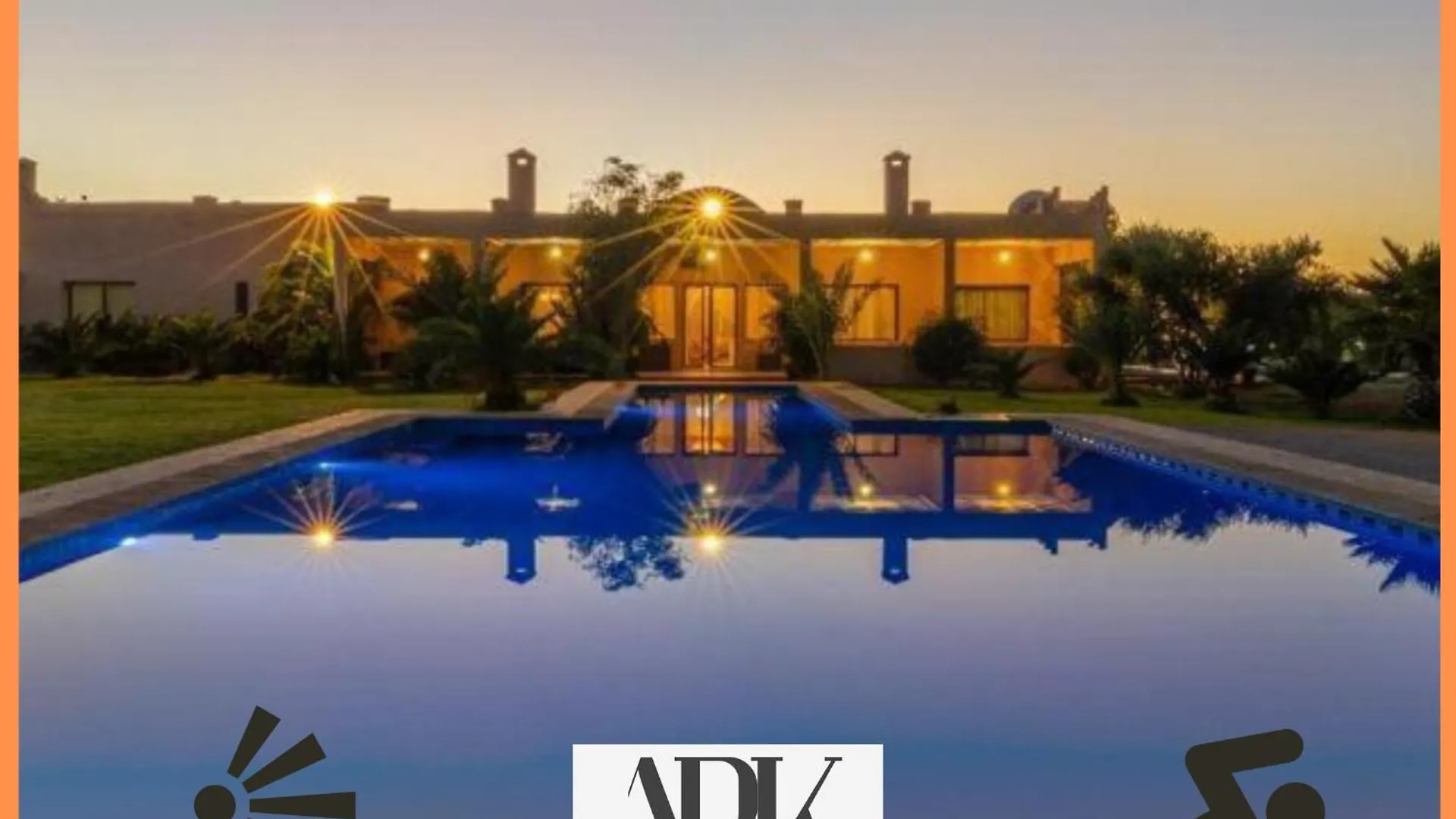 La Villa Houda Piscine Parking Prive 15 Min Marrakech - Ark Realty Marrakesh